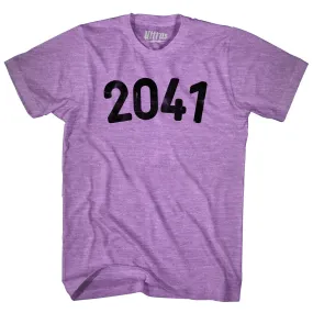 2041 Year Celebration Adult Tri-Blend T-shirt