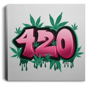 420 Art Canvas in Frame