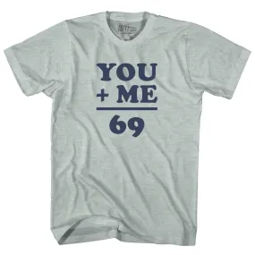 69 Math Equation Adult Tri-Blend T-shirt