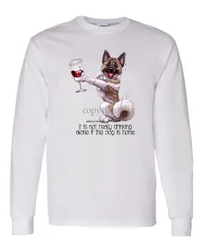 Akita - It's Not Drinking Alone - Long Sleeve T-Shirt