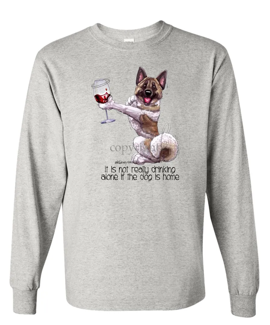 Akita - It's Not Drinking Alone - Long Sleeve T-Shirt