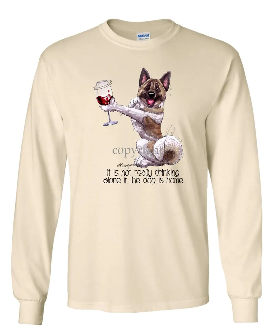 Akita - It's Not Drinking Alone - Long Sleeve T-Shirt