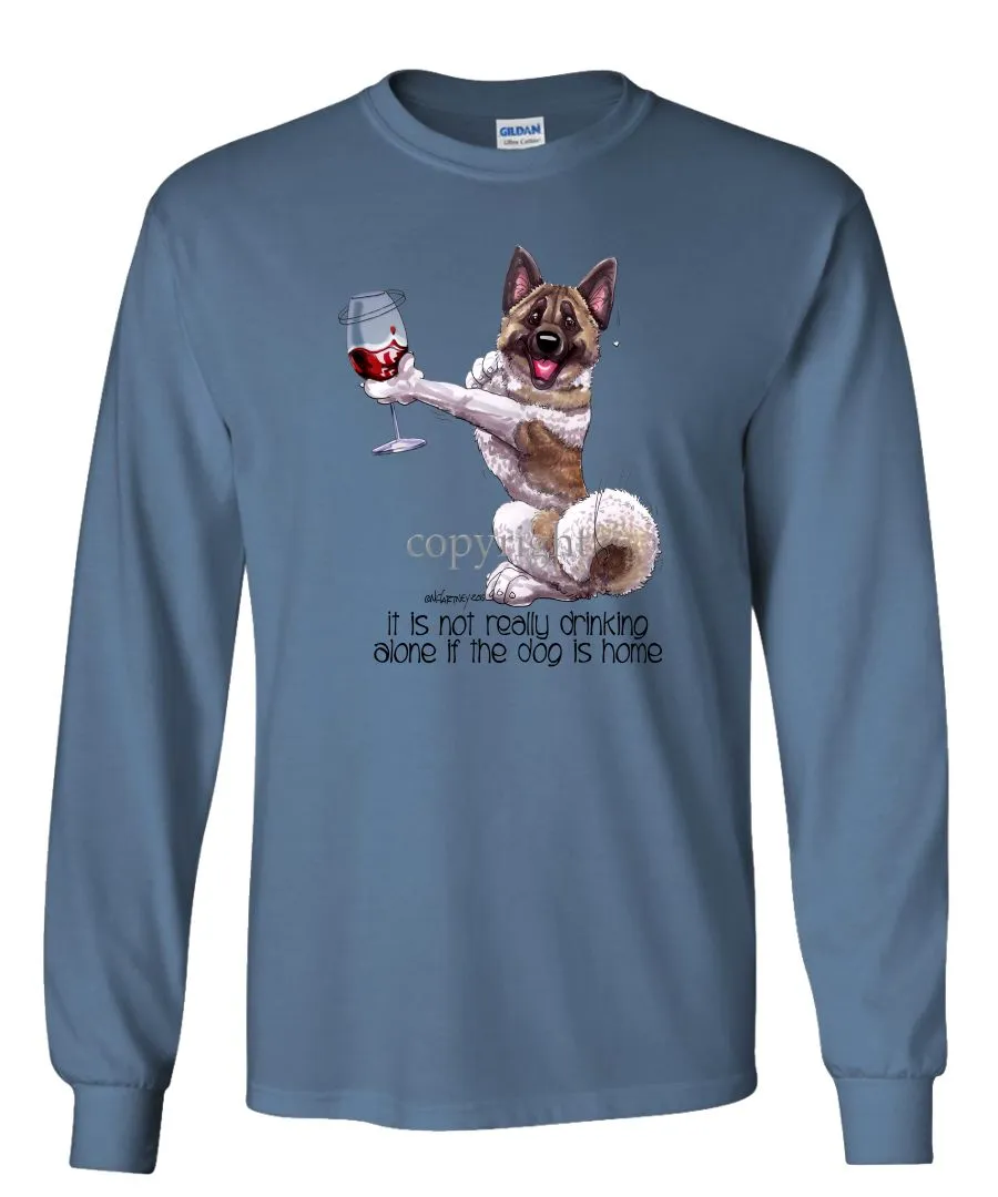 Akita - It's Not Drinking Alone - Long Sleeve T-Shirt