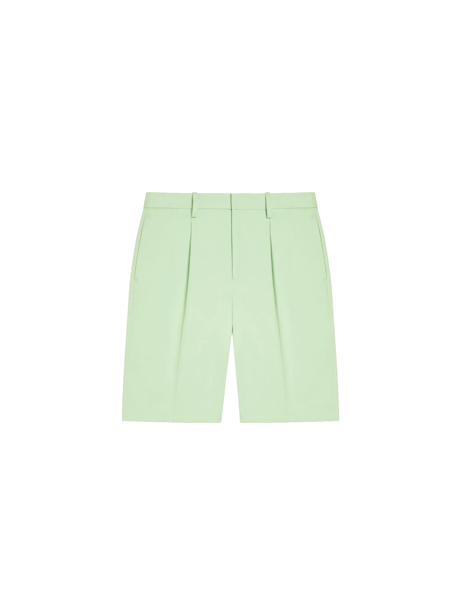 Archive Men's Cotton Tailored Shorts—pistachio