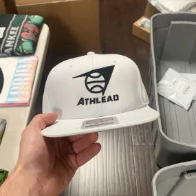 Athlead - Premium Snapback Hat White