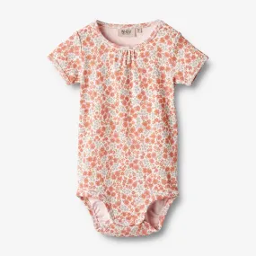 Body S/S Linette - rose flowers