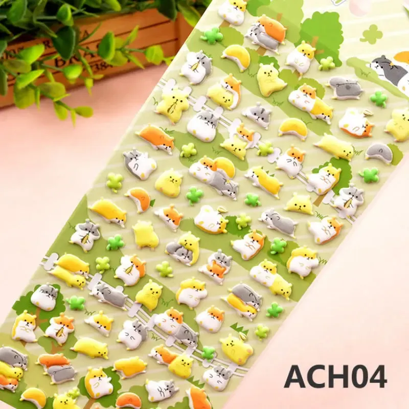 Cartoon Animal Colorful Stickers - Kimi