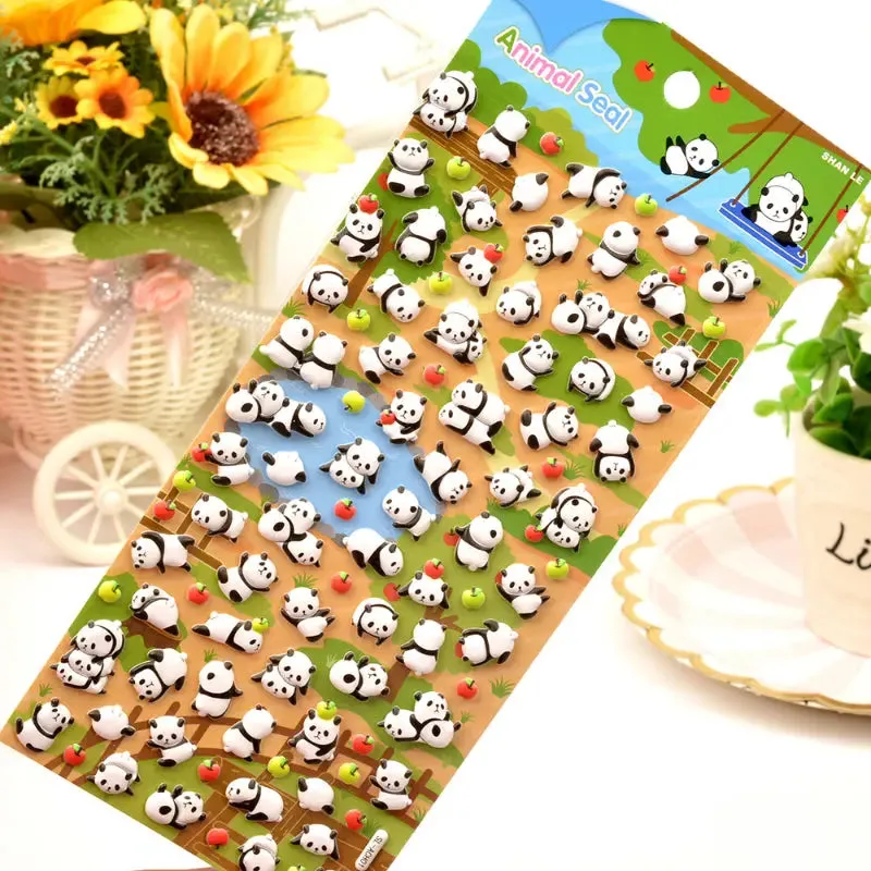 Cartoon Animal Colorful Stickers - Kimi