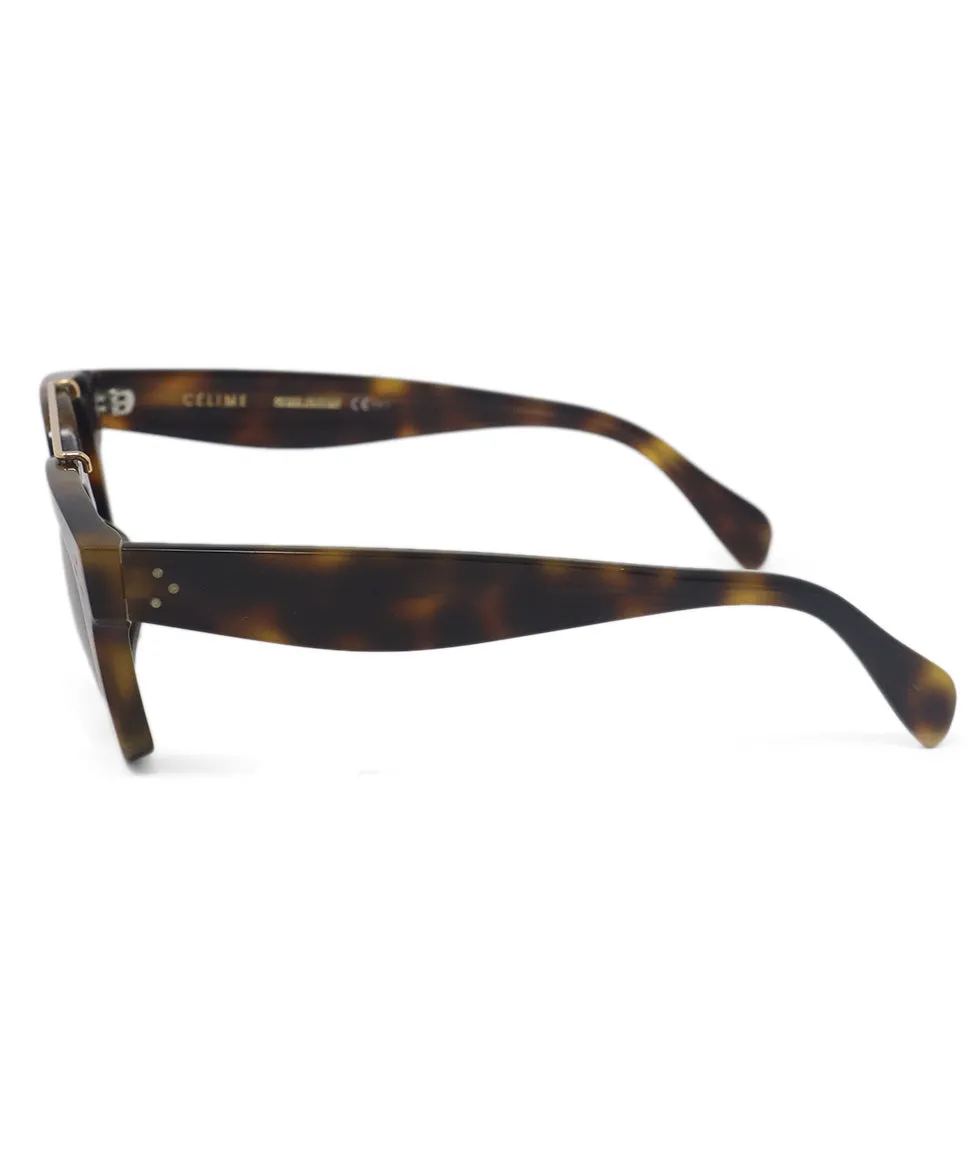 Celine Tortoise Print Sunglasses