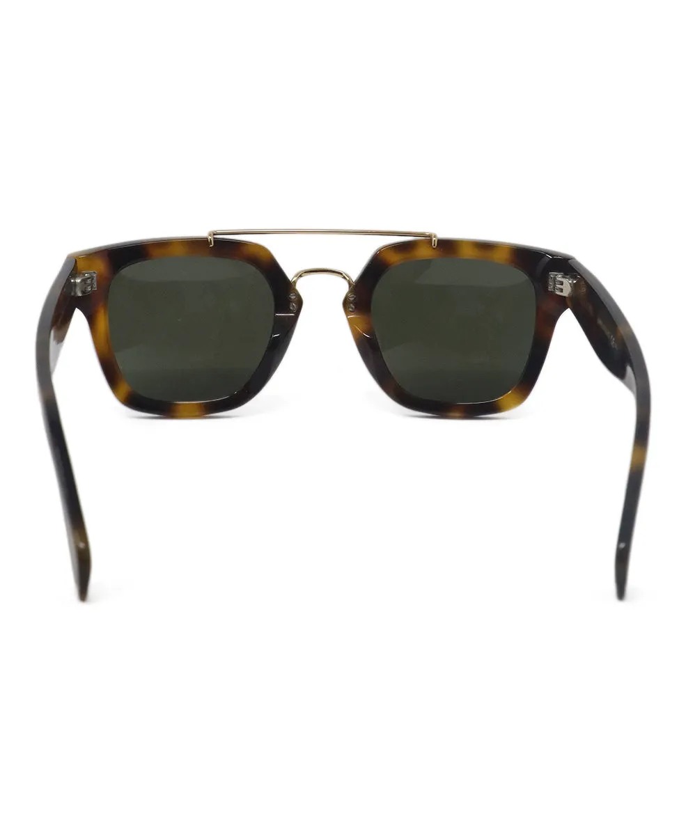 Celine Tortoise Print Sunglasses