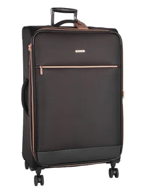 Cellini Allure Ladies 4 Wheel Large Trolley | Silk Black