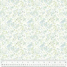 Cotton Fabric, WILDFLOWER, BABY'S BREATH, 53808-12, FLORET Collection by Kelly Ventura for Windham Fabrics