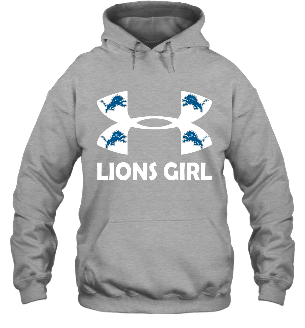 Detroit Lions Girl Under Armour Football Hoodies