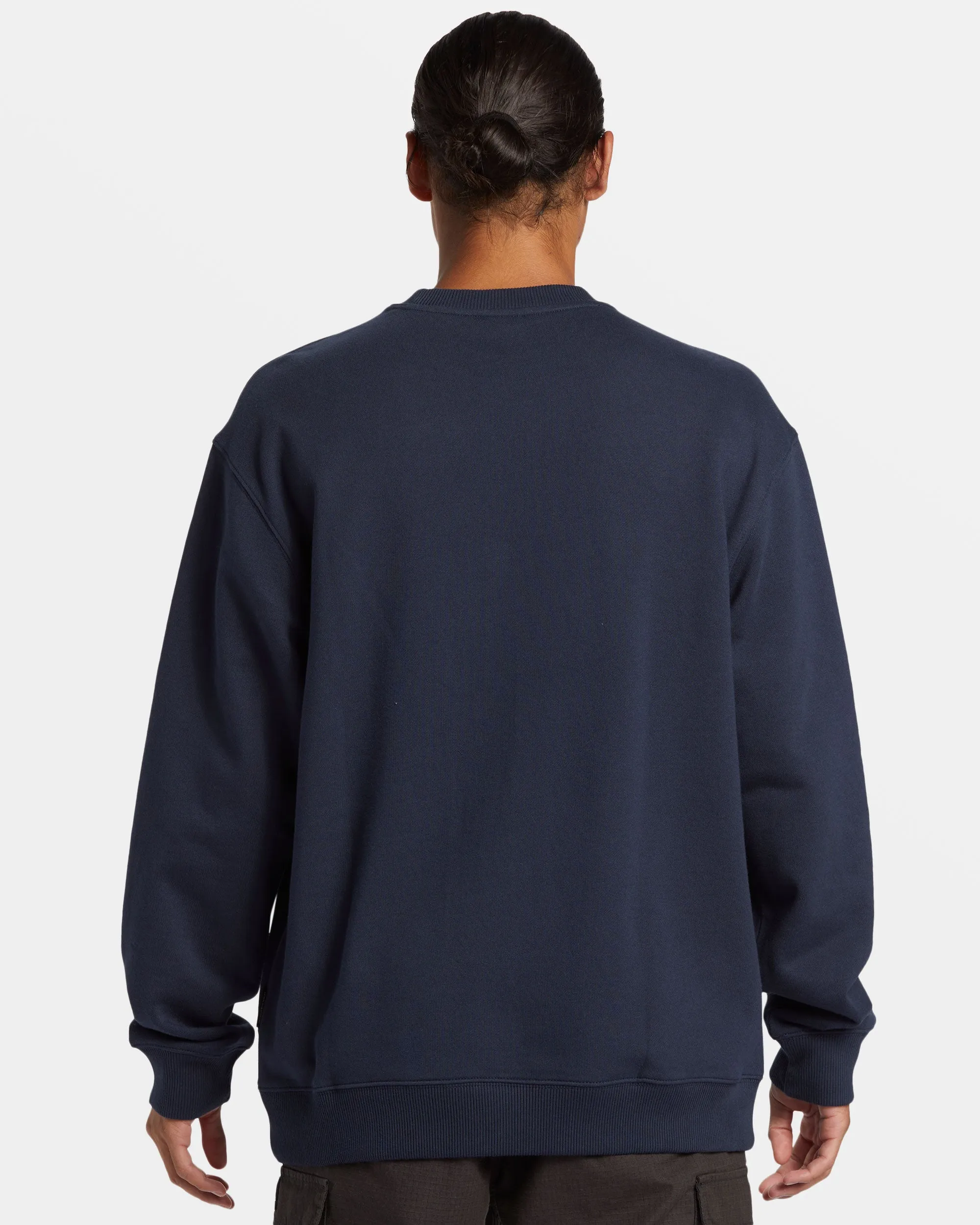 DNA Petroglyph Crewneck Sweatshirt - Dark Navy