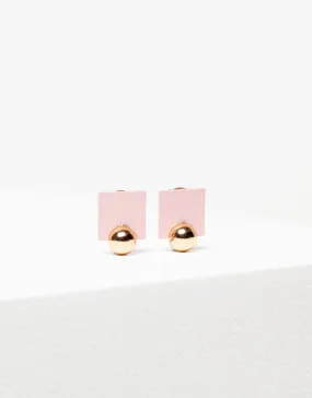 Elk - Indir Stud Earring Floss Pink