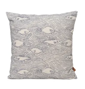 Ferm Living Stream Cushion in Off White