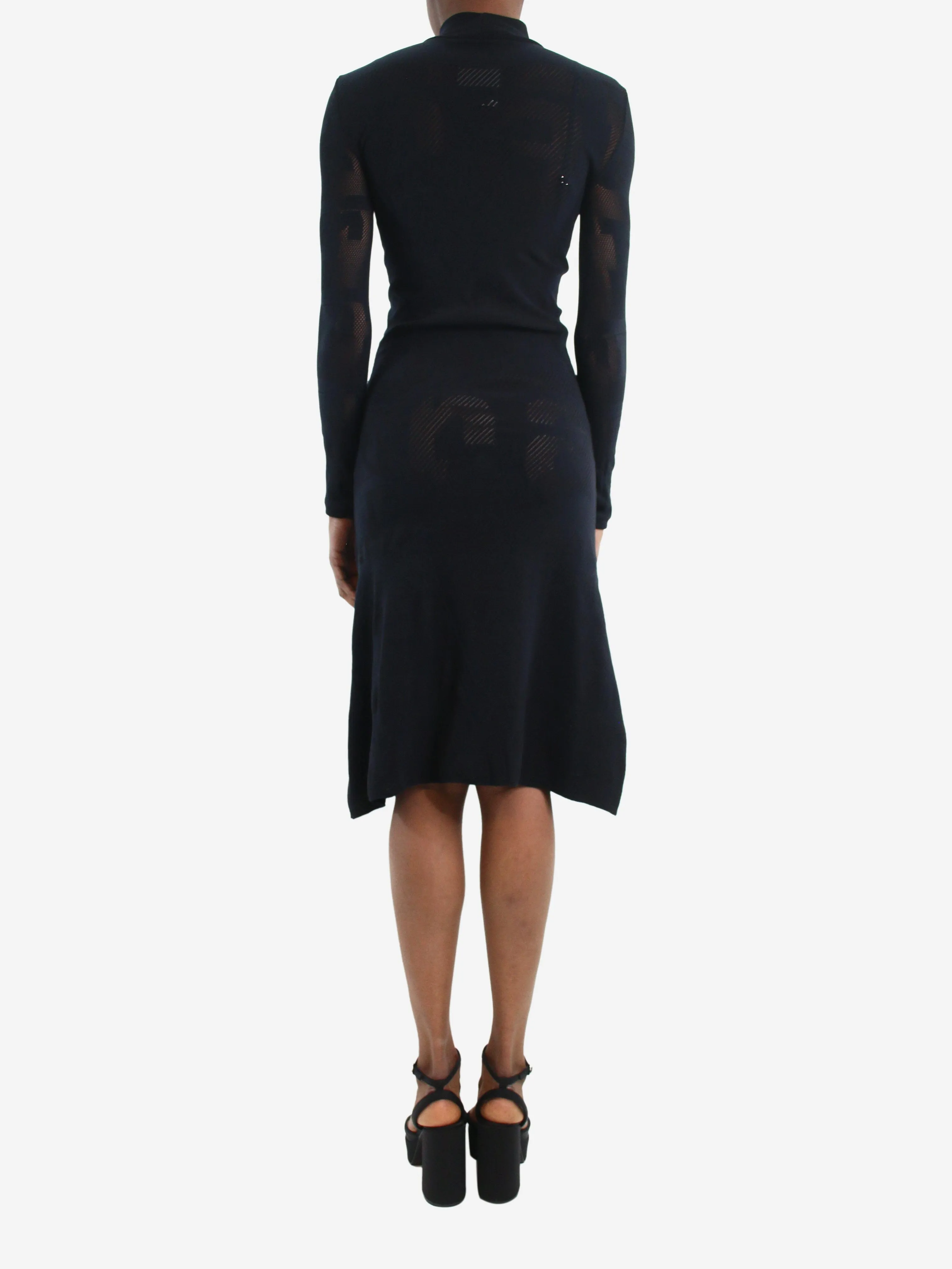 Ferrari Black longuette dress - size XS/S