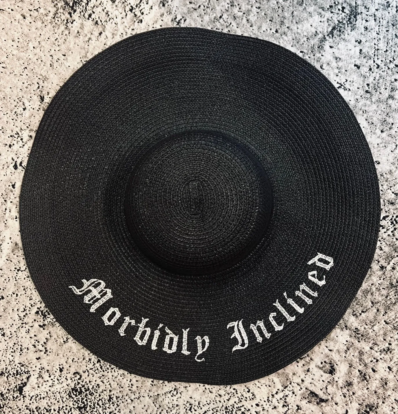 Floppy Sun Hat - XL Brim - Morbidly Inclined