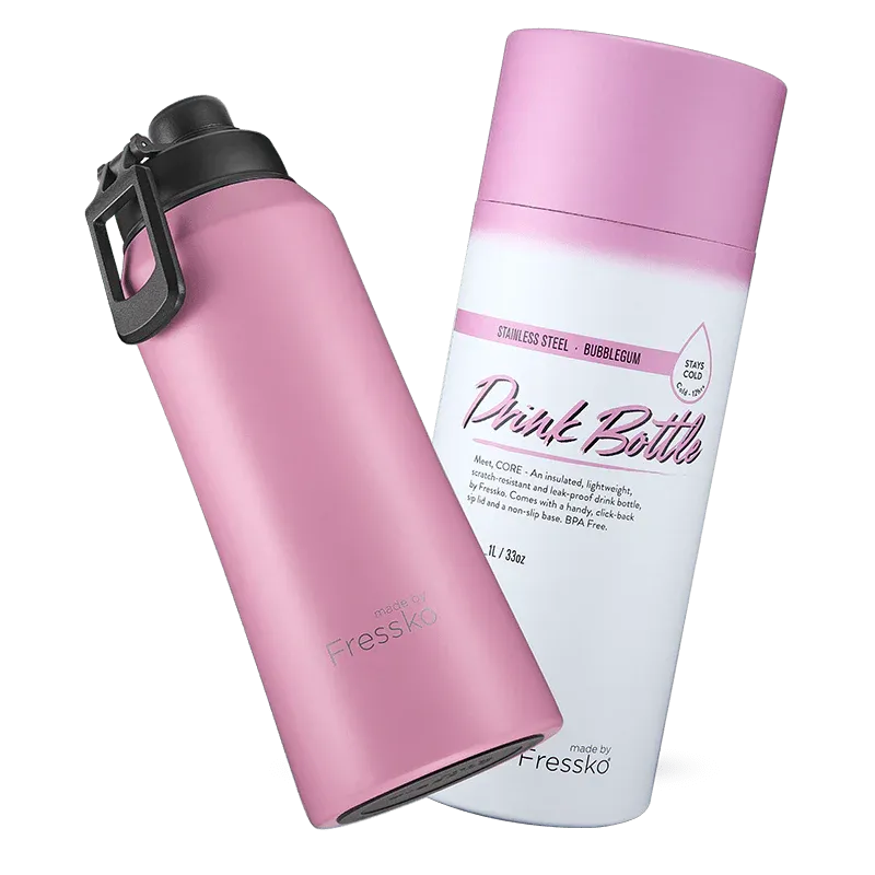 FRESSKO 1L Drink Bottle BUBBLEGUM