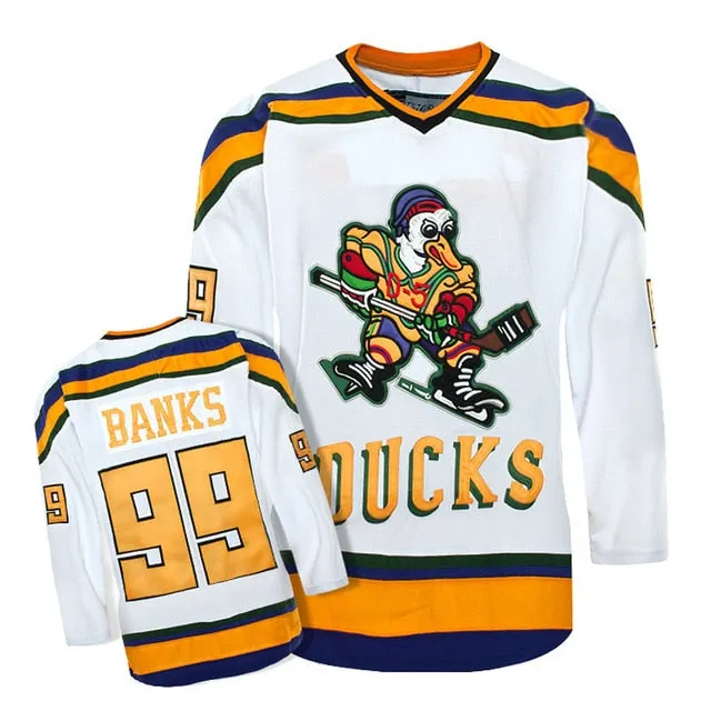 Green ducks ice hockey jersey for practice