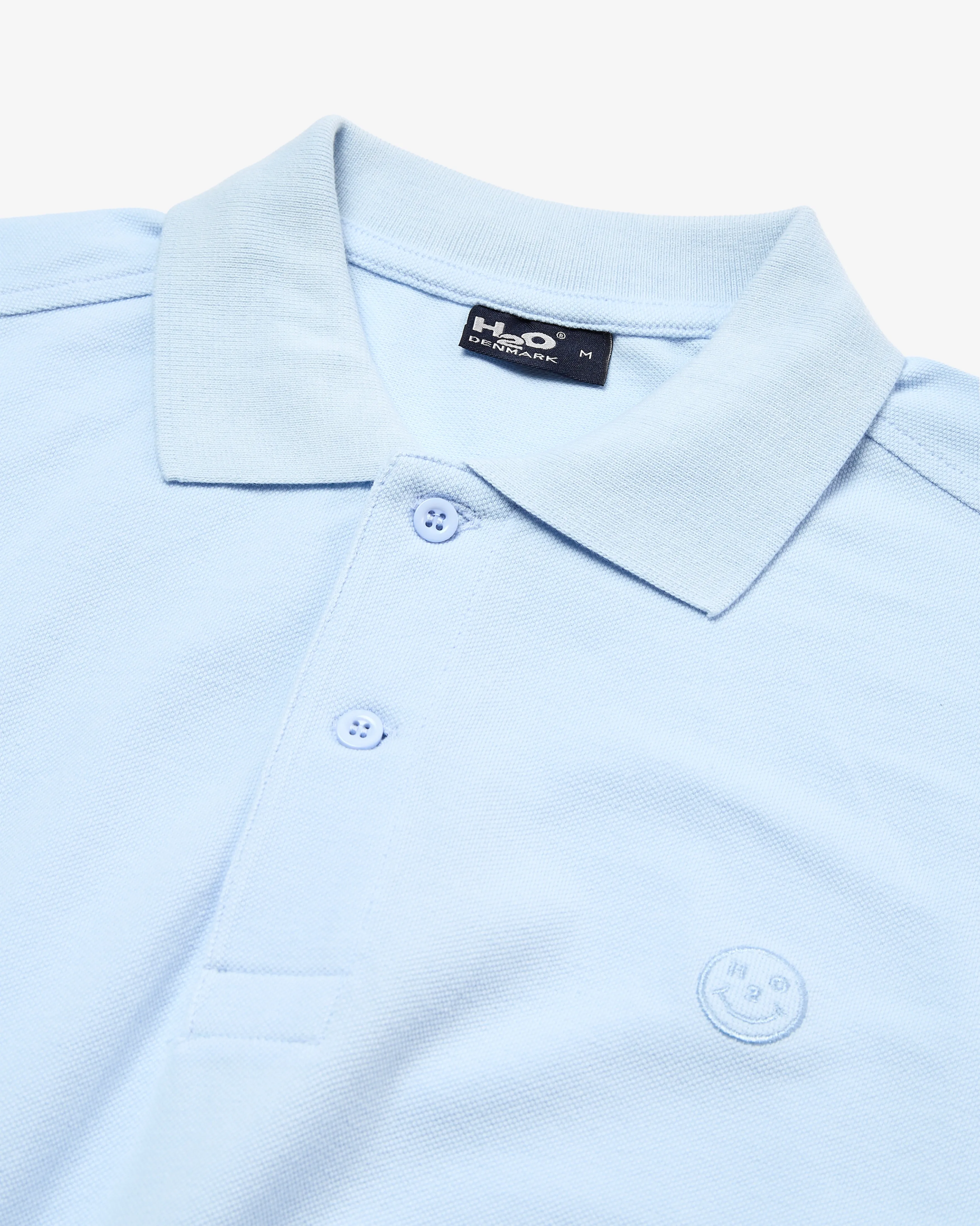 Happy Polo Shirt - Light Blue