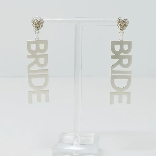 Heart Bride Earrings