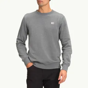 HERITAGE PATCH CREW TND MEDIUM GREY HEATHER