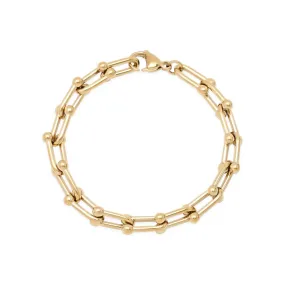 Horseshoe Chain Bracelet