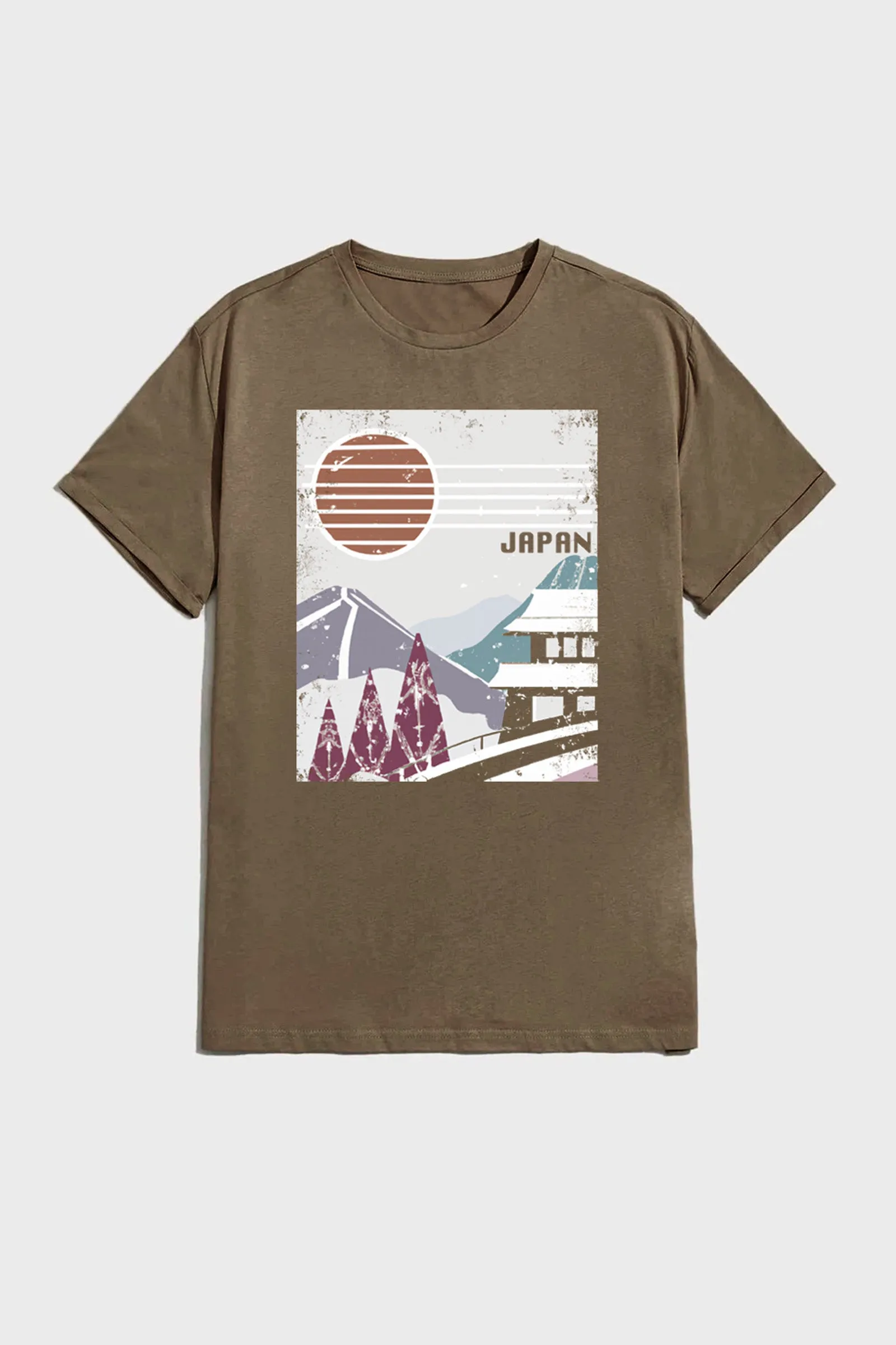 Japan Graphic Tee - Ochre