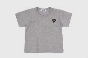 KIDS BLACK HEART S/S T-SHIRT