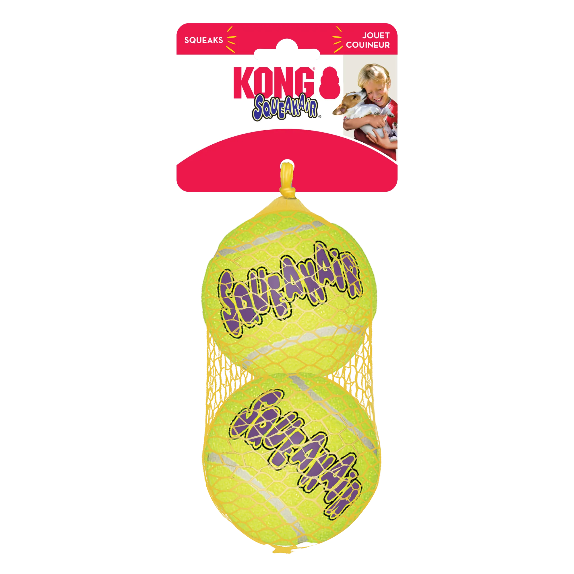 KONG SqueakAir Balls Large Dog Toy