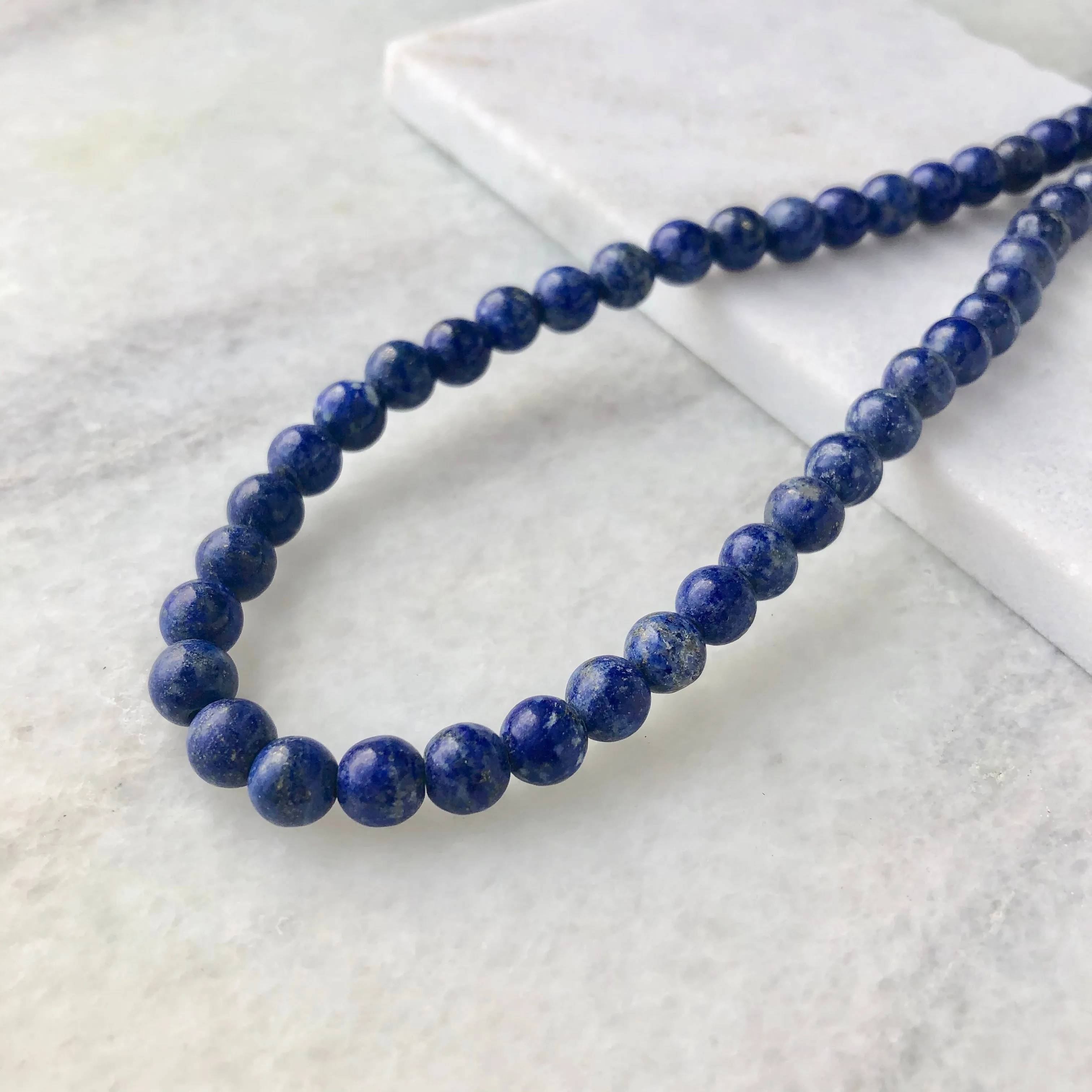 Lapis Lazuli Bead Strand