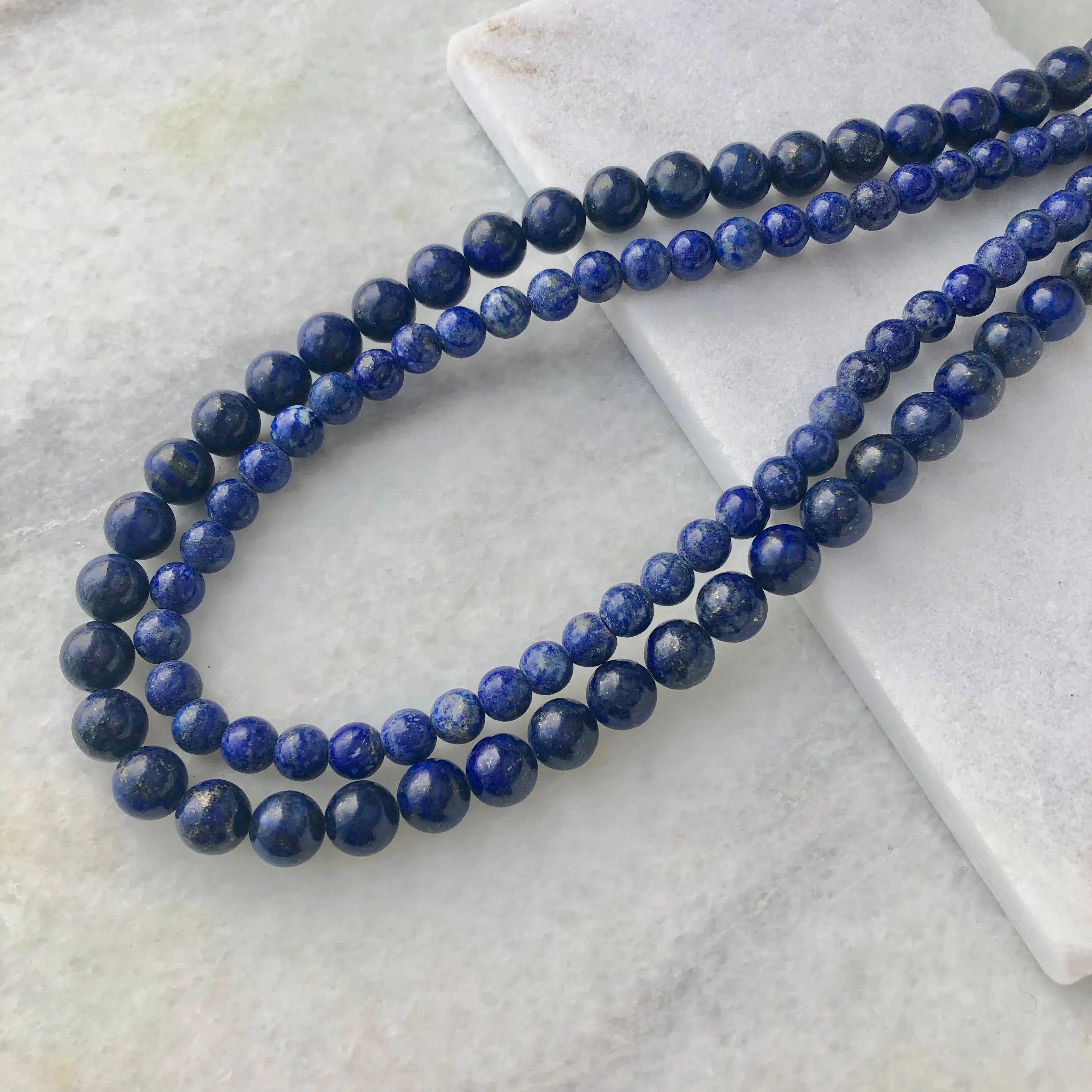 Lapis Lazuli Bead Strand