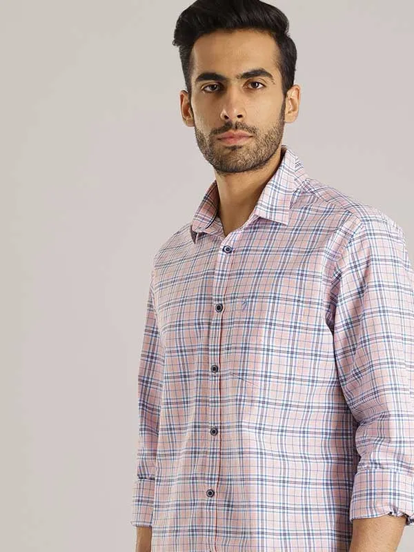 Men Checked Full Sleeve Cotton Shirt