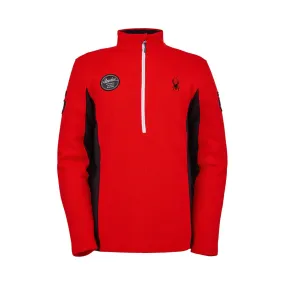 Mens Bandit Wengen Half Zip - Volcano