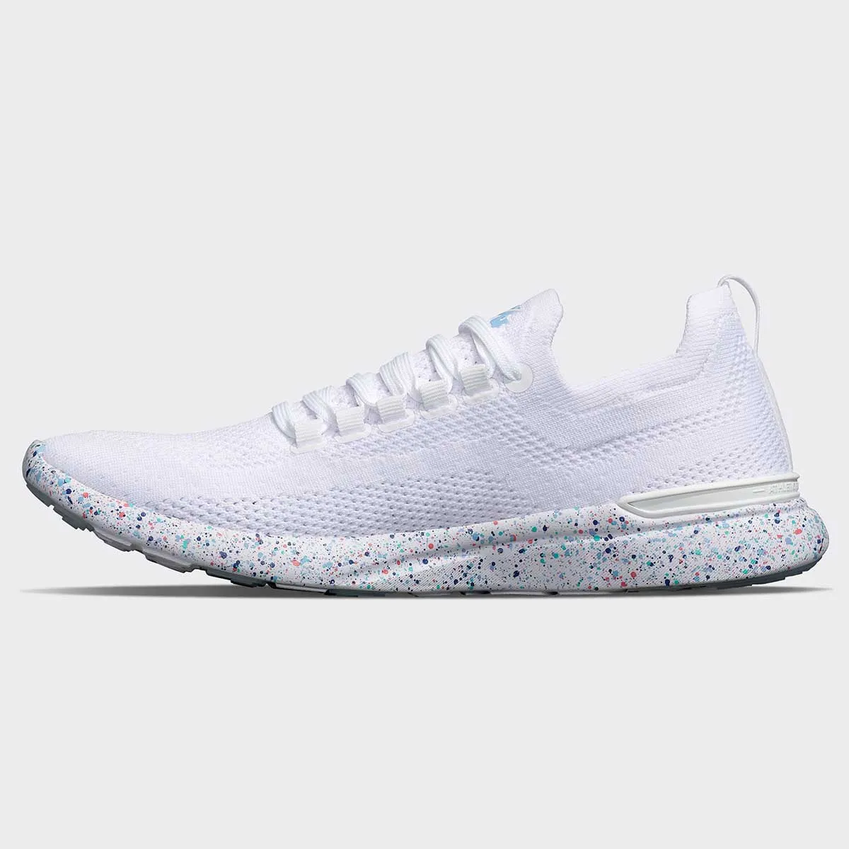 Men's TechLoom Breeze White / Ice Blue / Speckle