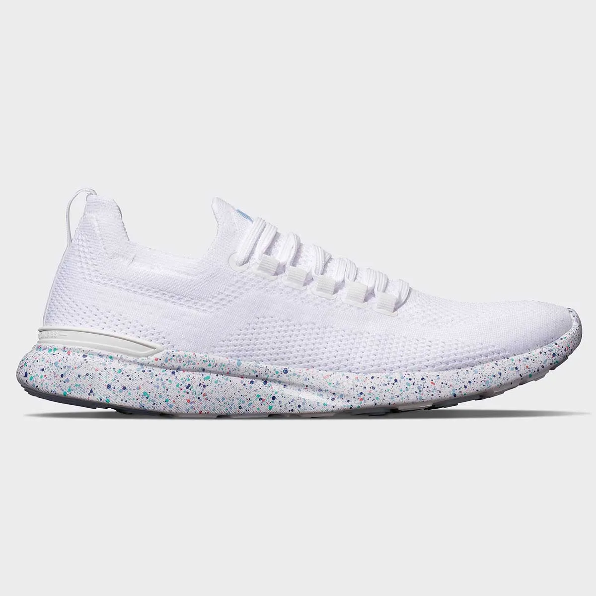 Men's TechLoom Breeze White / Ice Blue / Speckle