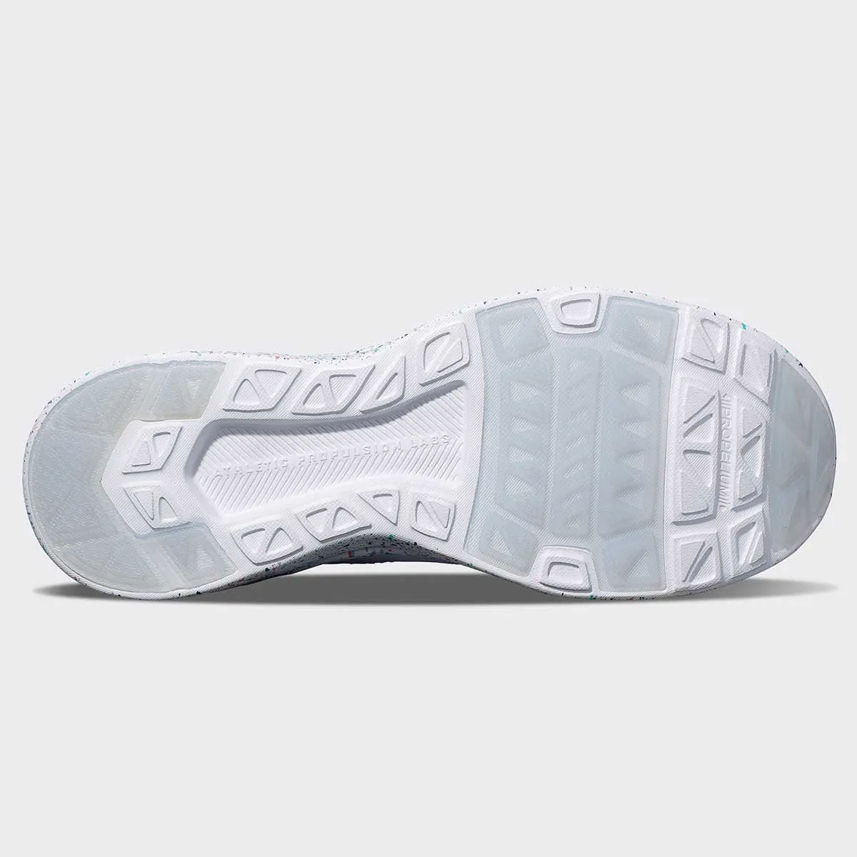 Men's TechLoom Breeze White / Ice Blue / Speckle