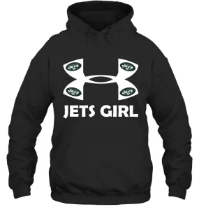 New York Jets Girl Under Armour Football Hoodies