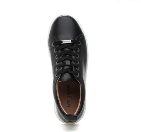 NOCA BLACK LEATHER SNEAKER By JSLIDES