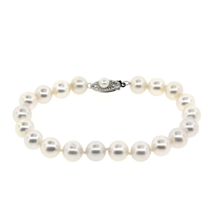 Off Round Pearl Bracelet