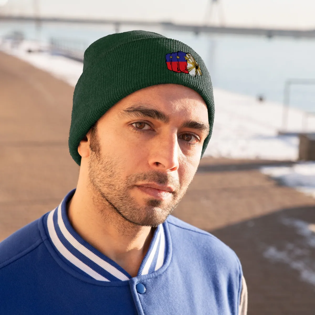 Pac Fist Knit Beanie