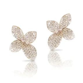 Pasquale Bruni - Giardini Segreti - Earrings with Diamonds, 18k Rose Gold