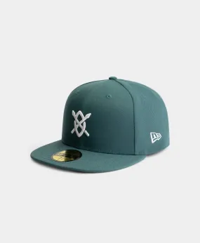 Pine Green Daily Paper x New Era 59FIFTY Fitted Cap