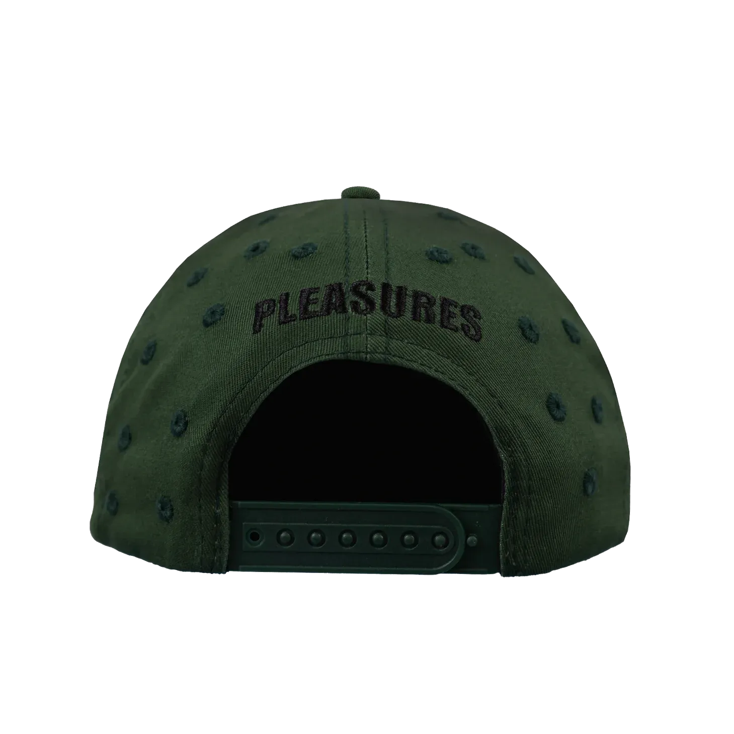 Pleasures Eyelet Snapback - Green