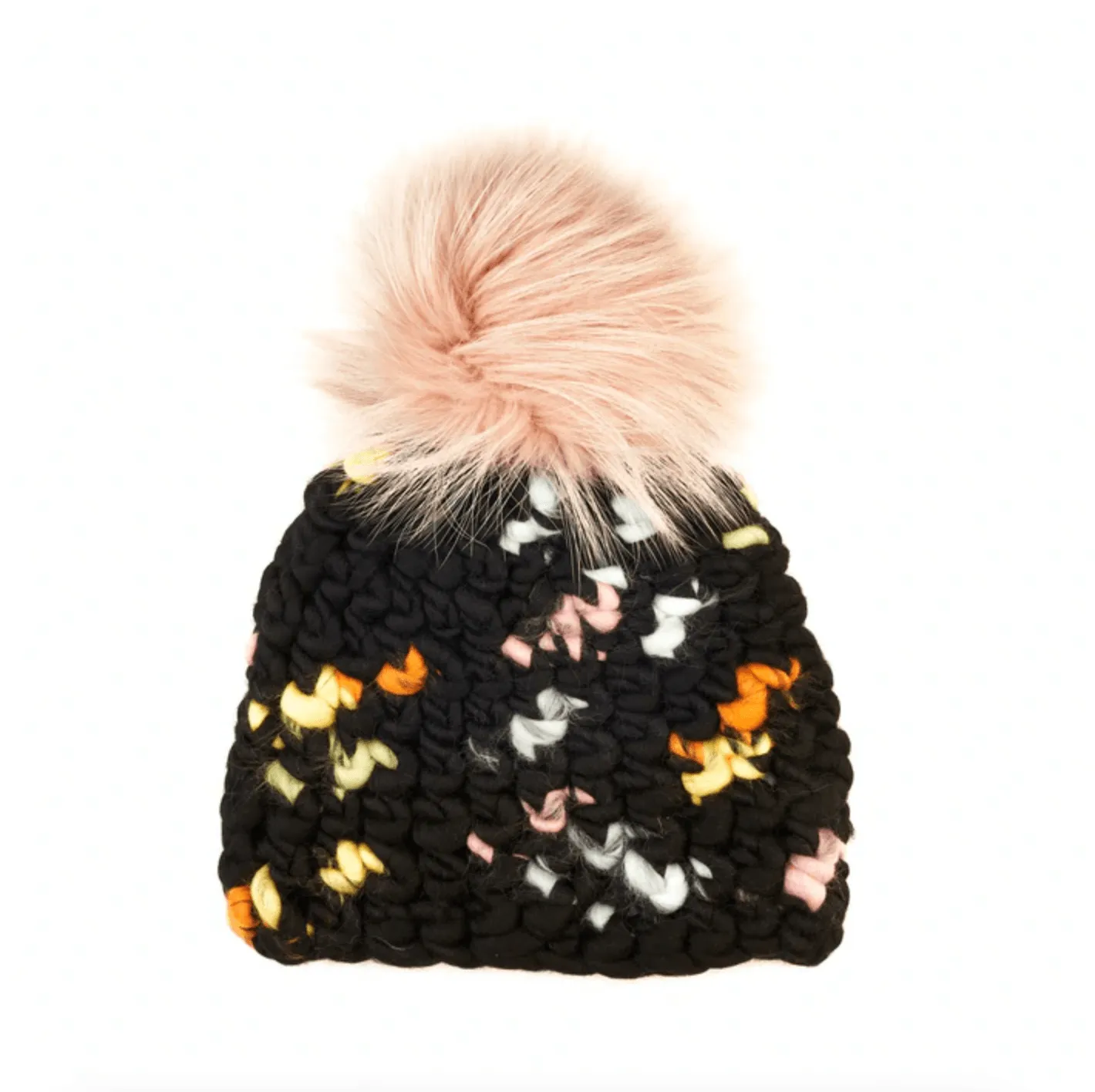 Pomster Beanie in Copenhangen by Mischa Lampert