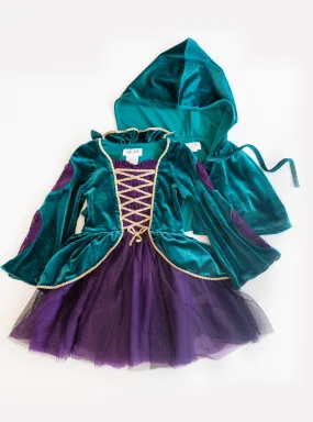 PREORDER - Green Witch Sister Dress   Cape