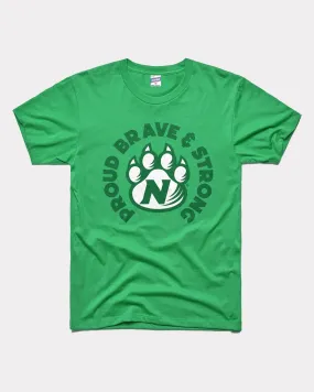 Proud Brave & Strong Bearcats Green T-Shirt