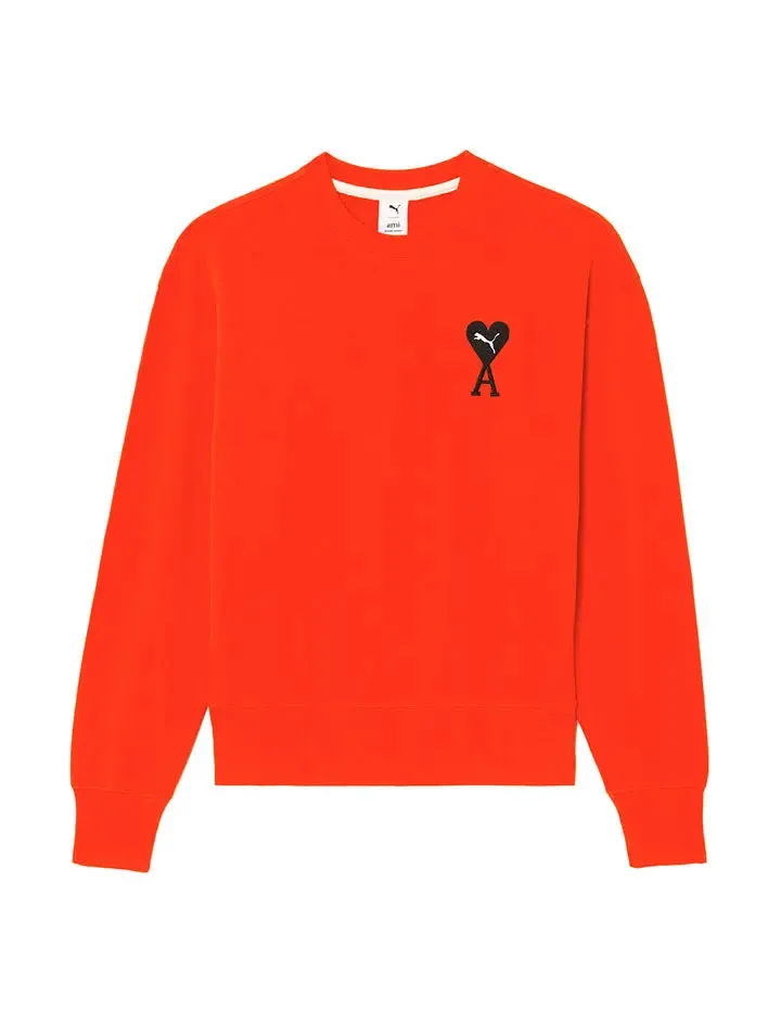 Puma X Ami Crew Orange.Com