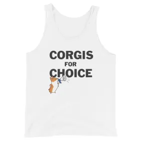 "Corgis for Choice" Unisex Tank Top